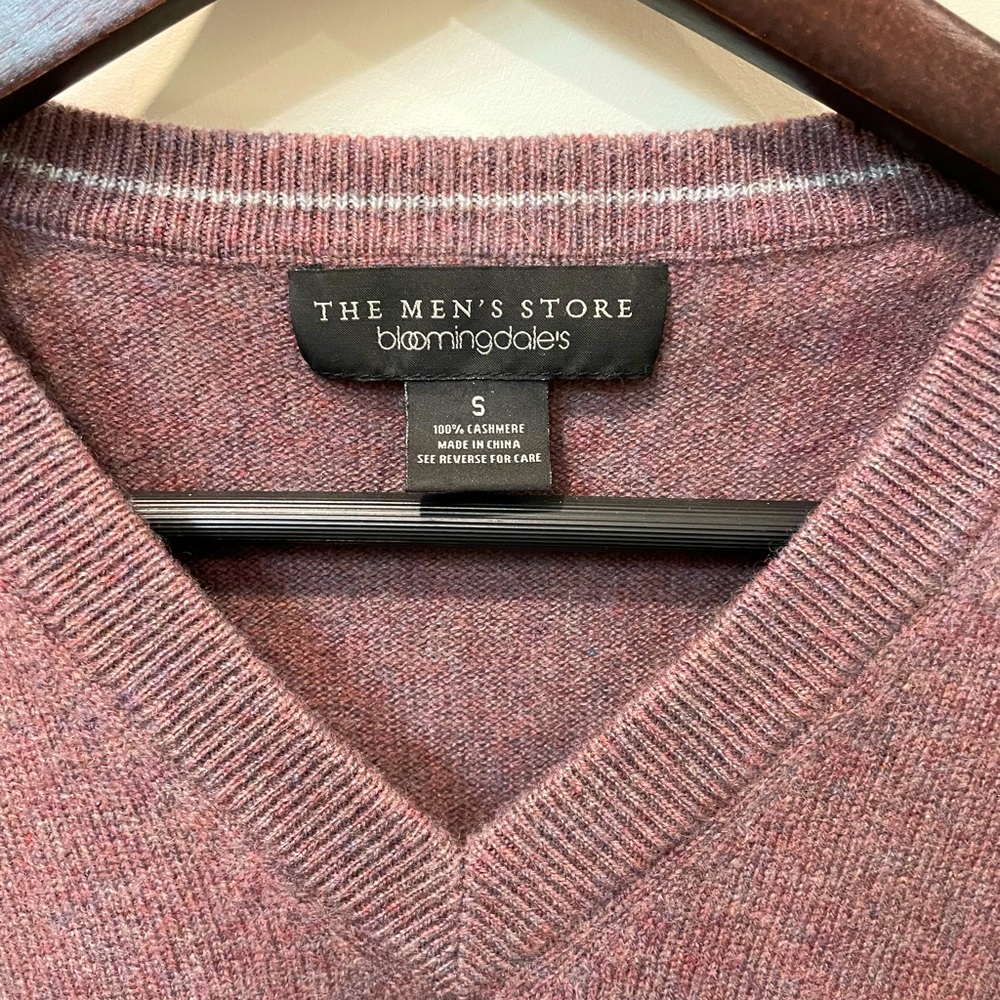Men’s 100% cashmere sweater Small